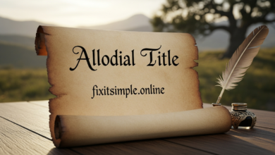 Allodial Title
