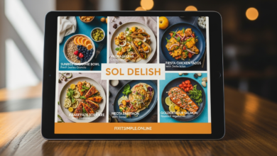 Sol Delish Menu