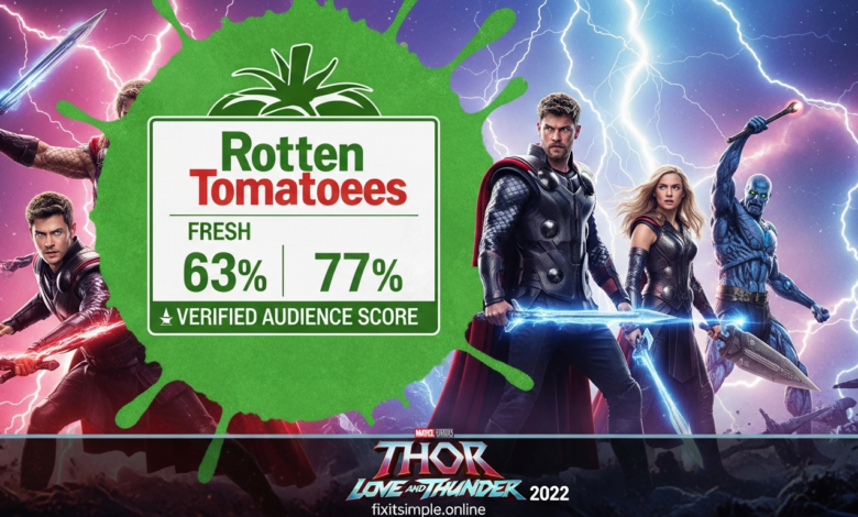 Thor Love and Thunder Rotten Tomatoes
