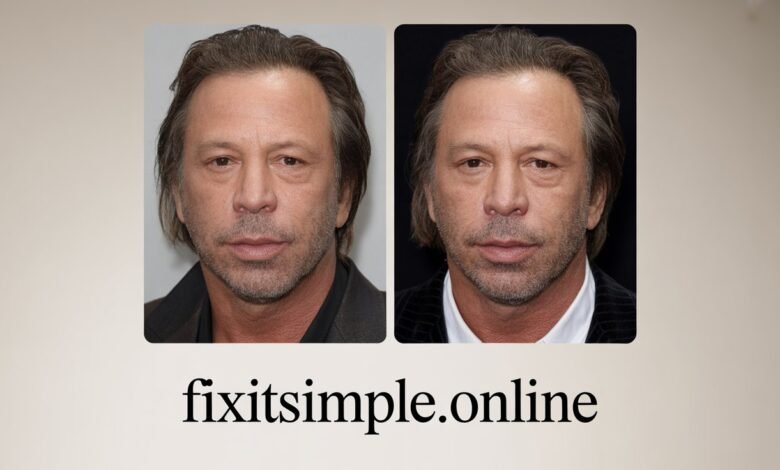 Mickey Rourke Plastic Surgery