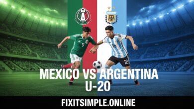 Mexico vs Argentina Sub 20