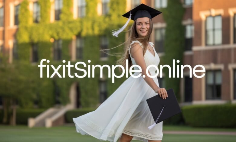 White Dress Graduation