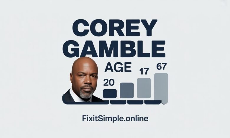 Corey Gamble Age