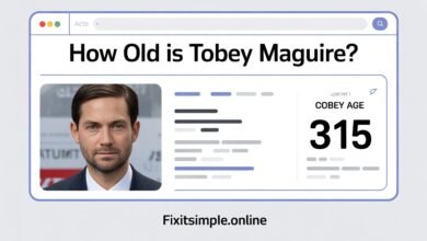 How Old Is Tobey Maguire