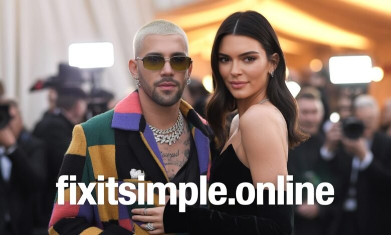 Kendall Jenner and Bad Bunny