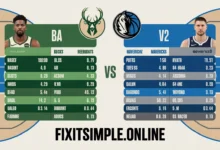 Milwaukee Bucks vs Dallas Mavericks Match Player Stats