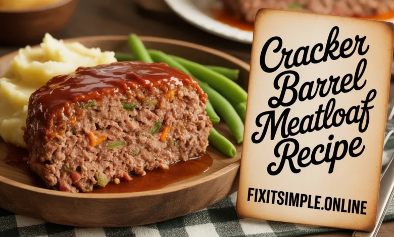 Cracker Barrel Meatloaf Recipe