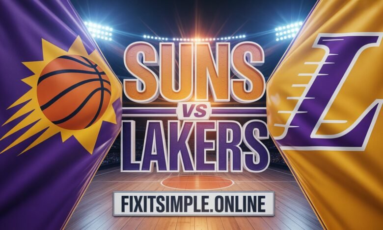 phoenix suns vs lakers
