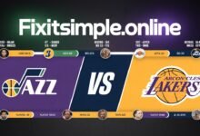 utah jazz vs lakers timeline