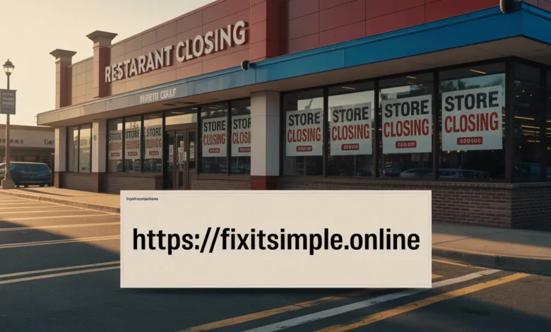 Popular Restaurant Chain Closing