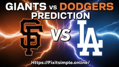 Giants vs Dodgers Prediction