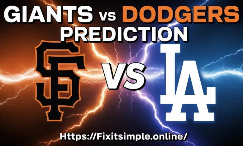 Giants vs Dodgers Prediction