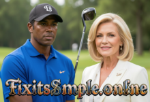 Tiger Woods and Vanessa Trump