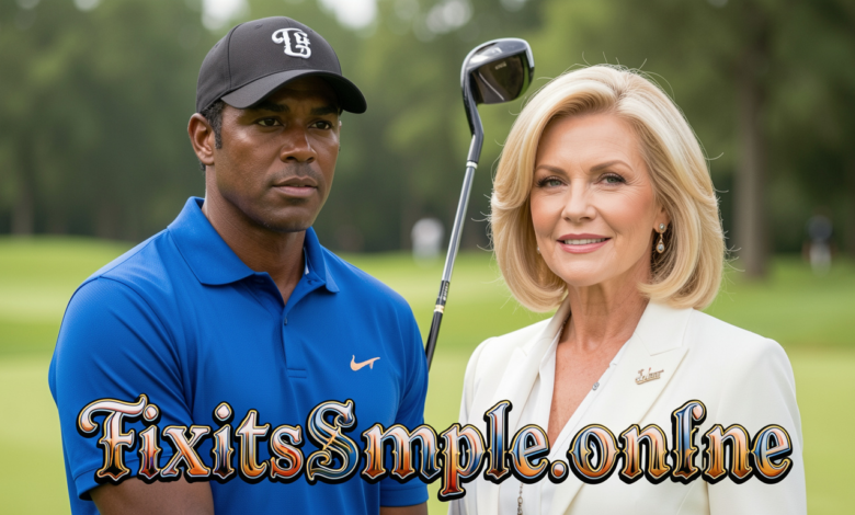 Tiger Woods and Vanessa Trump