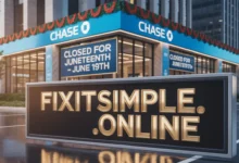 Chase Bank Juneteenth Closure