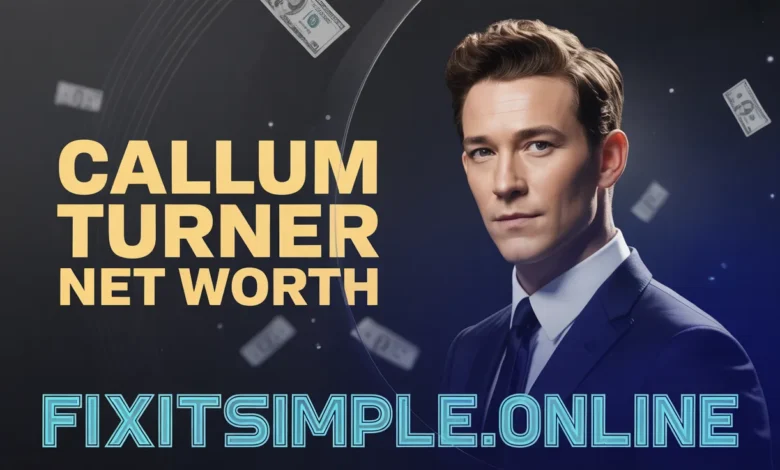 Callum Turner Net Worth